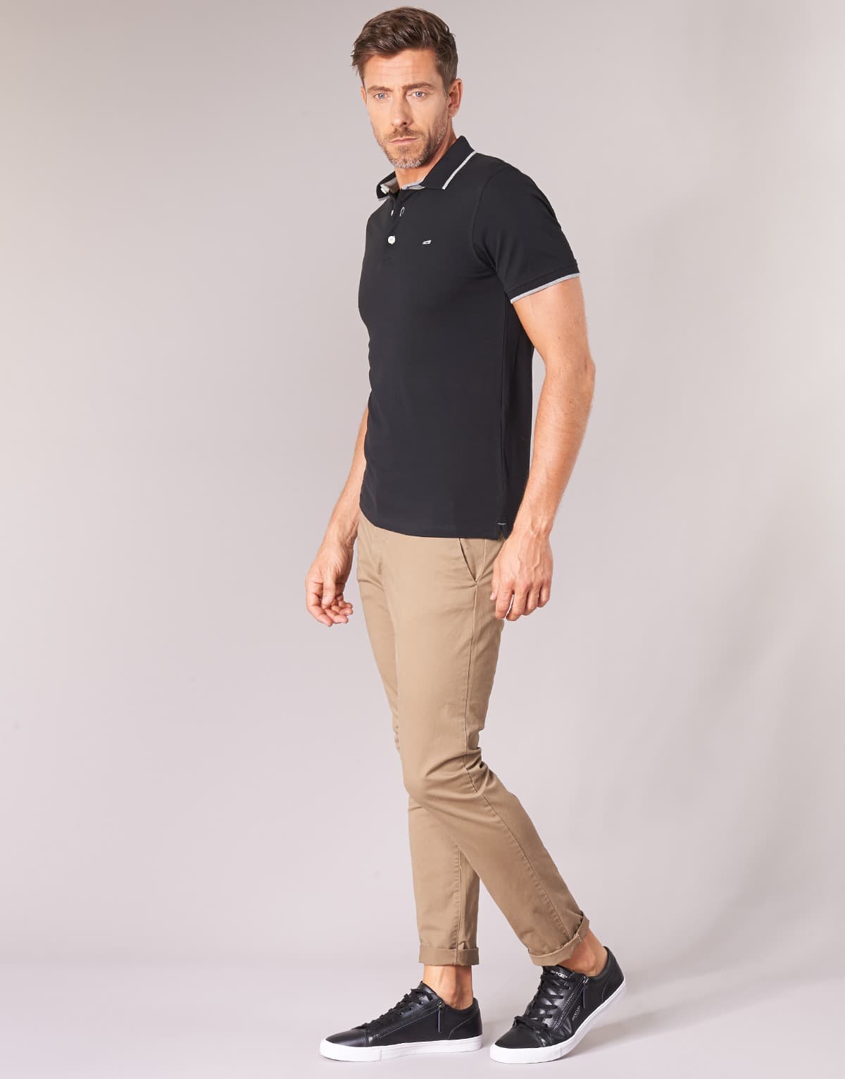 Men's Polo Shirts Jack & Jones Black