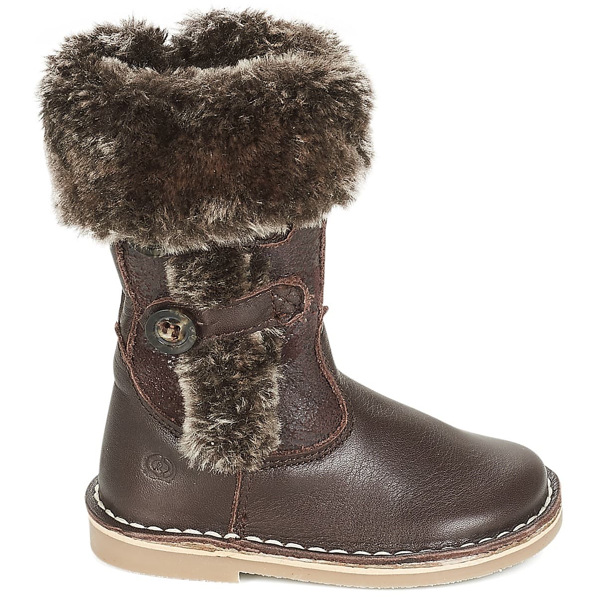 Girls' Boots Citrouille et Compagnie Brown