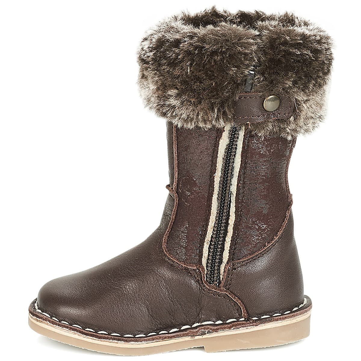 Girls' Boots Citrouille et Compagnie Brown