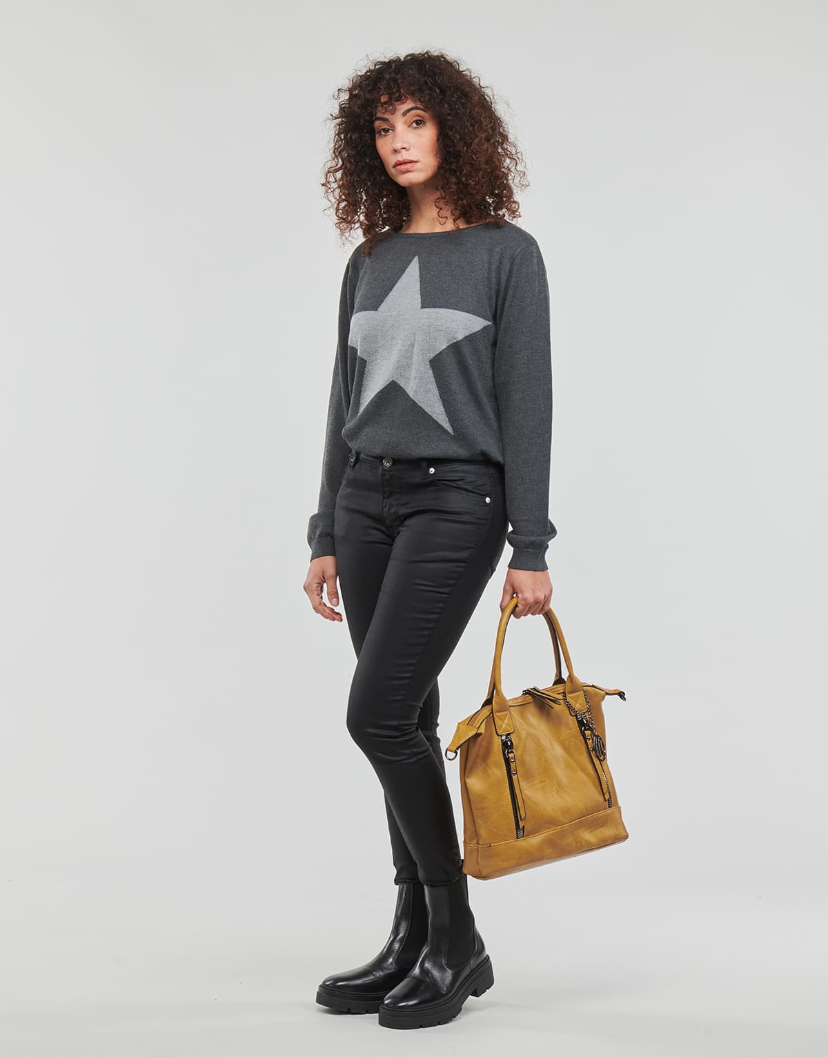 Women's Sweaters Moony Mood Black