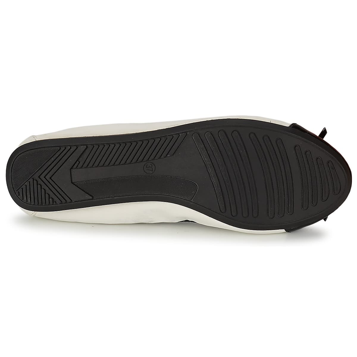 Women's Ballet Flats Moony Mood White