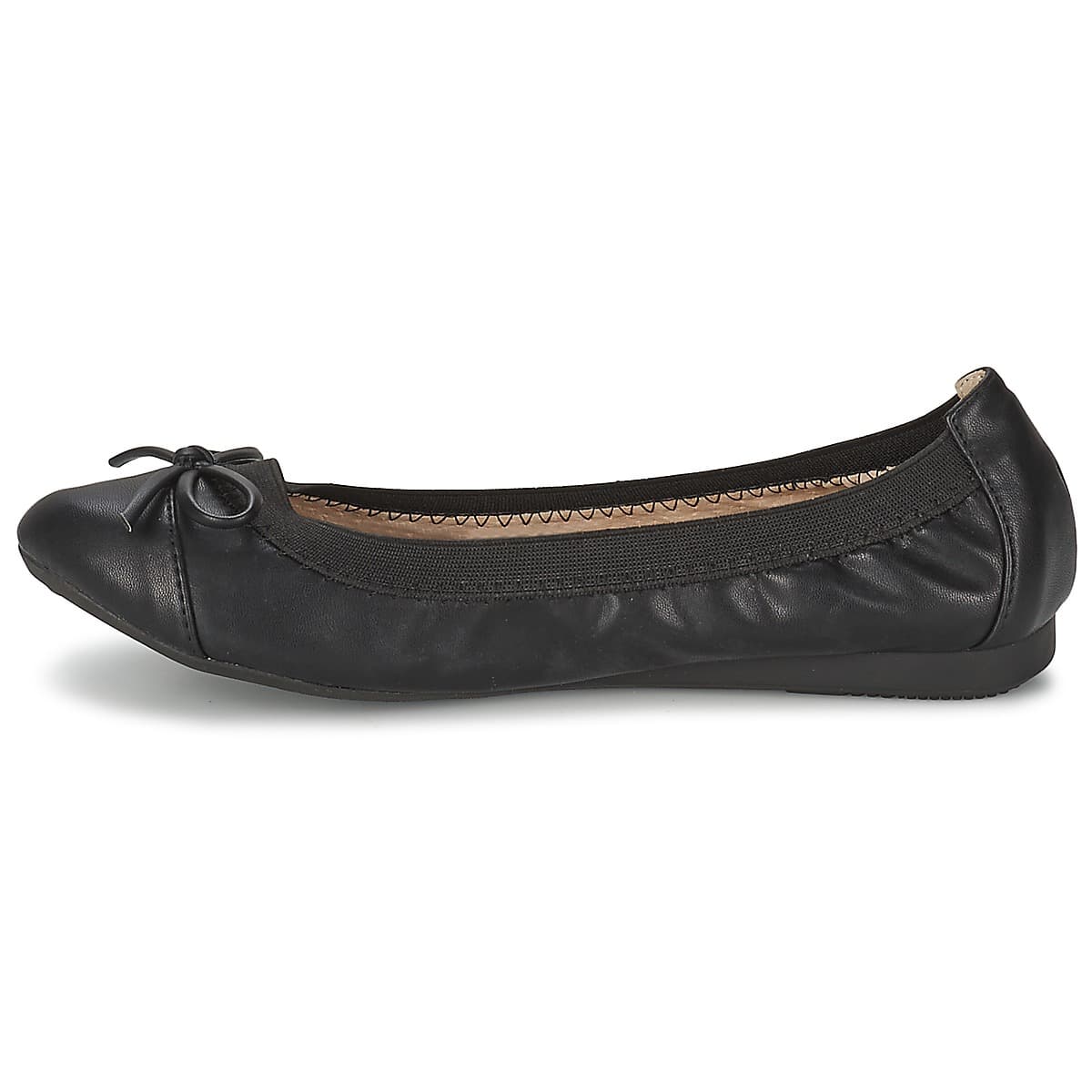 Women's Ballet Flats Moony Mood Black
