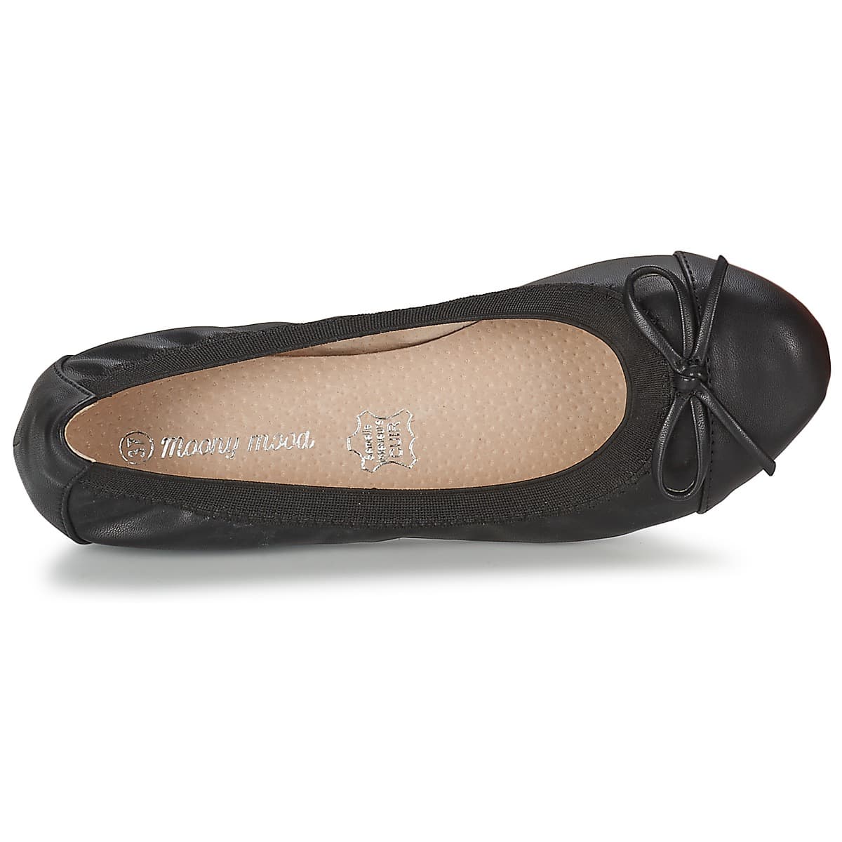 Women's Ballet Flats Moony Mood Black