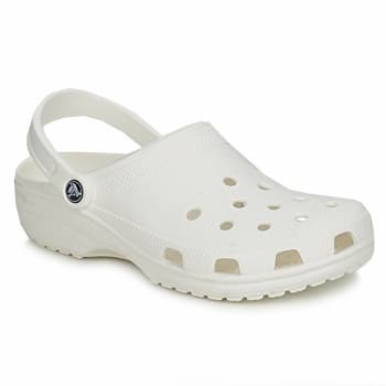 Crocs Classic Ανατομικά Σαμπό Λευκά 10001-100