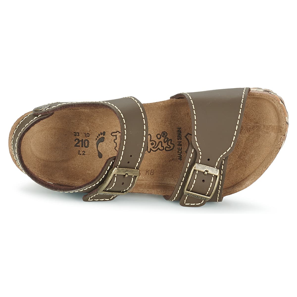 Girls' Sandals Birki's Brown