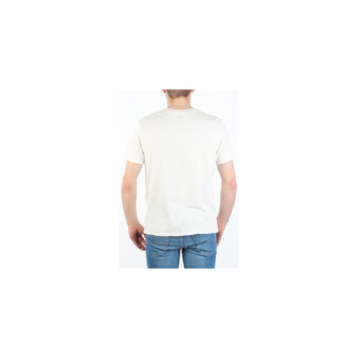 Men's T-Shirts Lee White