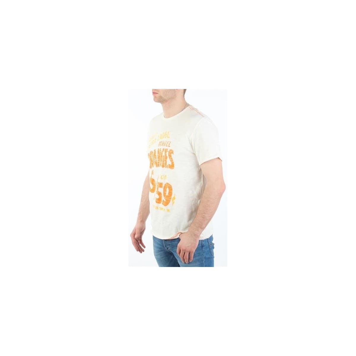 Men's T-Shirts Lee White