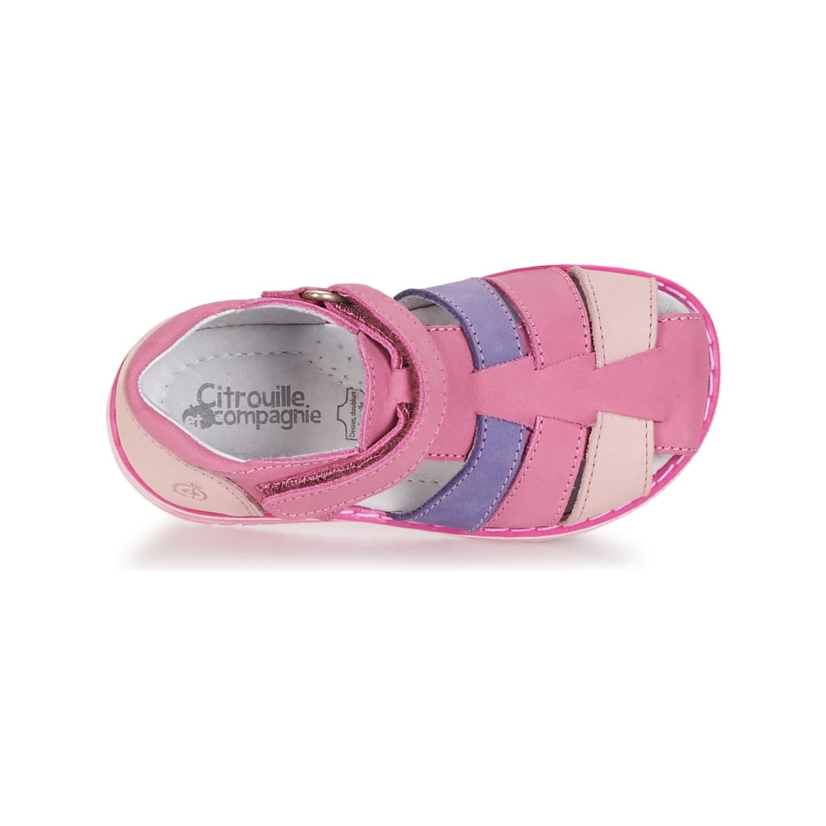 Girls' Sandals Citrouille et Compagnie Pink