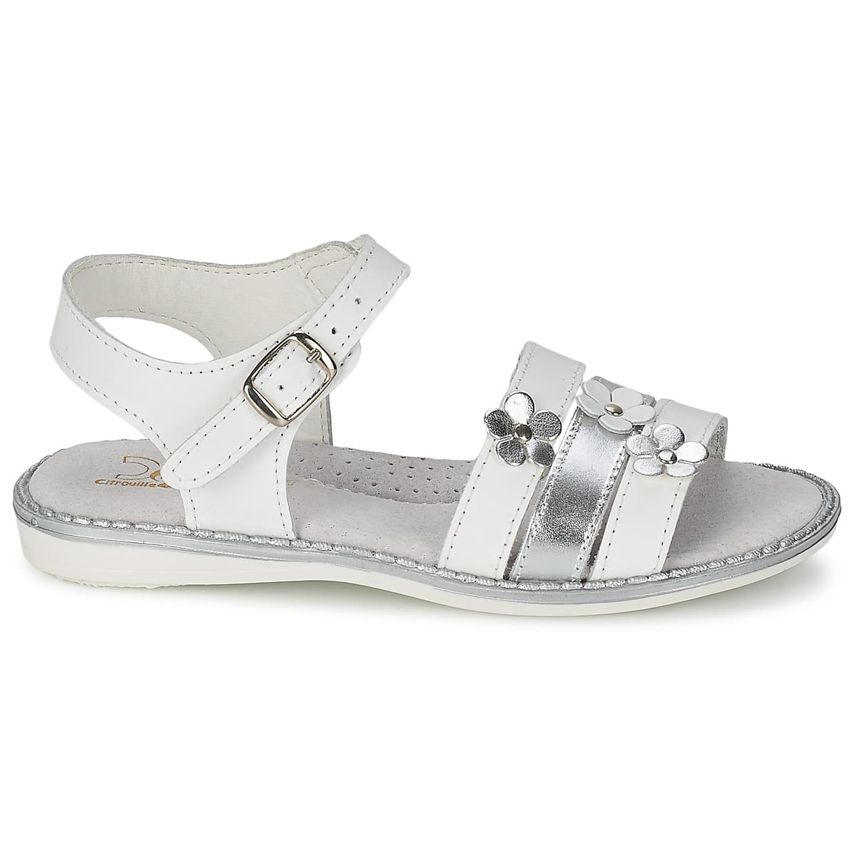 Girls' Sandals Citrouille et Compagnie White