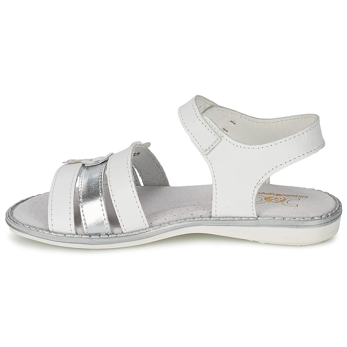 Girls' Sandals Citrouille et Compagnie White
