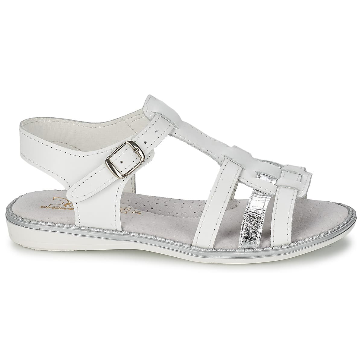 Girls' Sandals Citrouille et Compagnie White