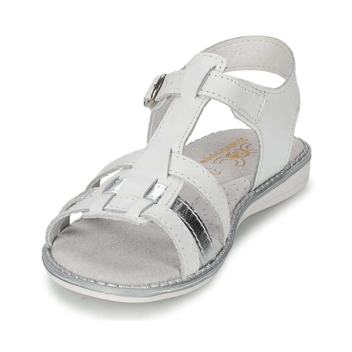 Girls' Sandals Citrouille et Compagnie White