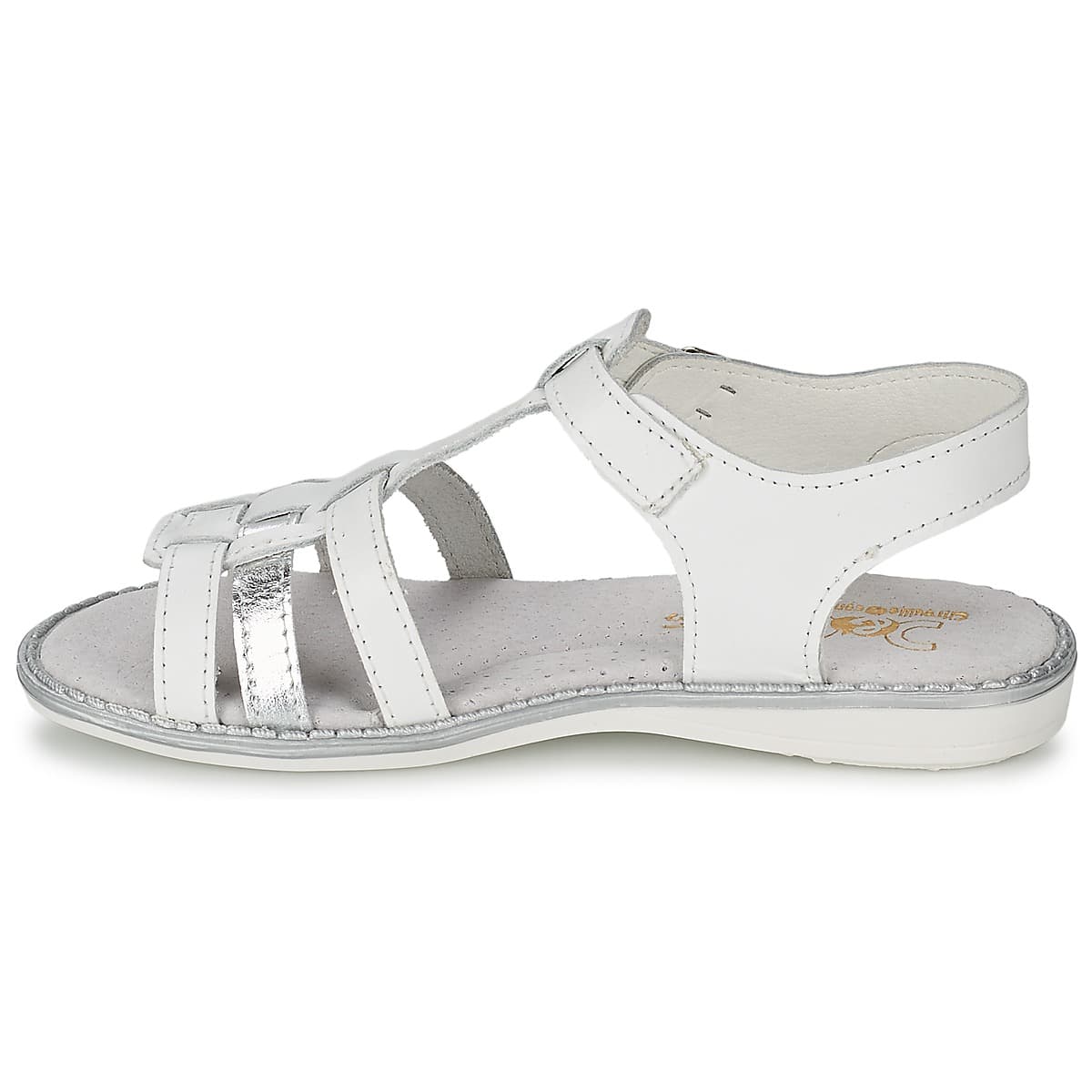 Girls' Sandals Citrouille et Compagnie White