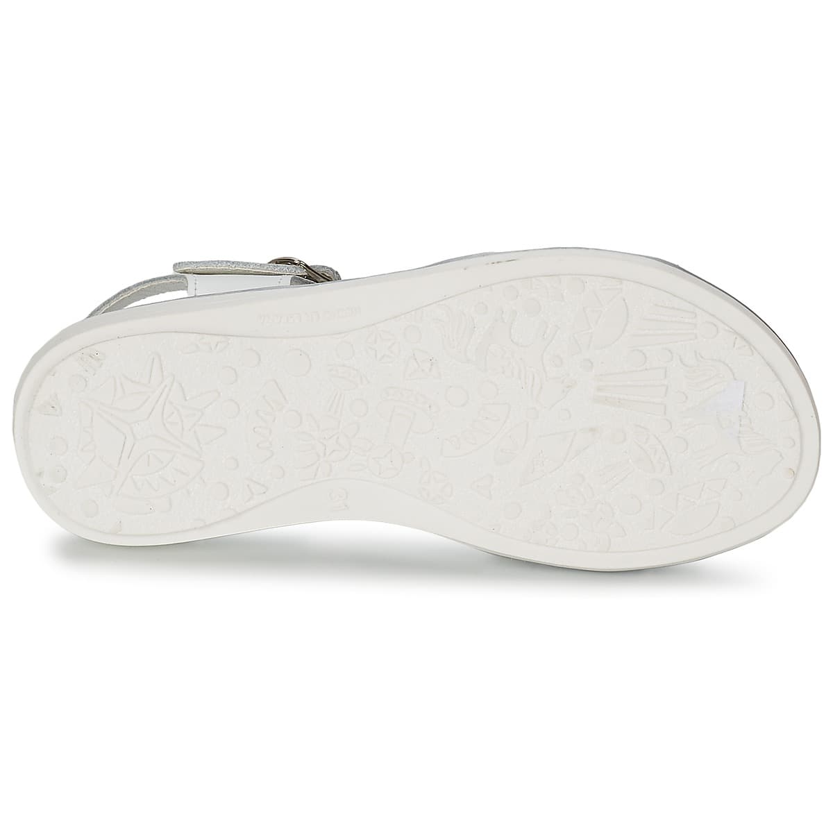Girls' Sandals Citrouille et Compagnie White