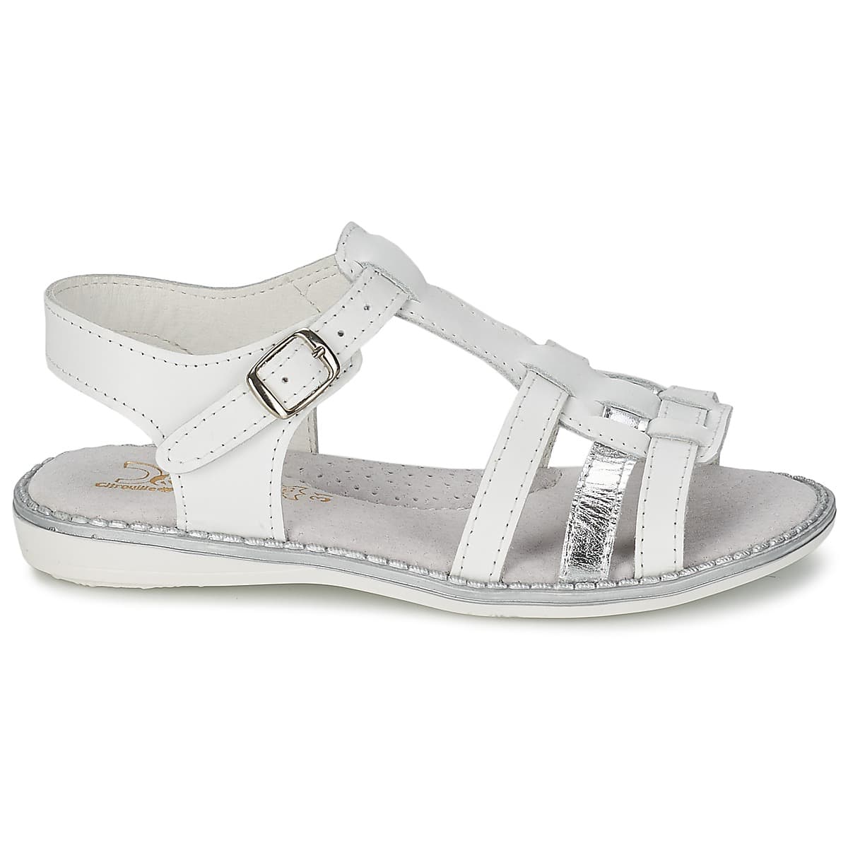 Girls' Sandals Citrouille et Compagnie White