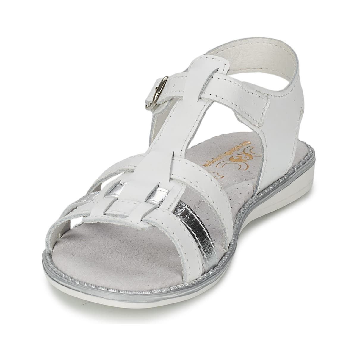 Girls' Sandals Citrouille et Compagnie White