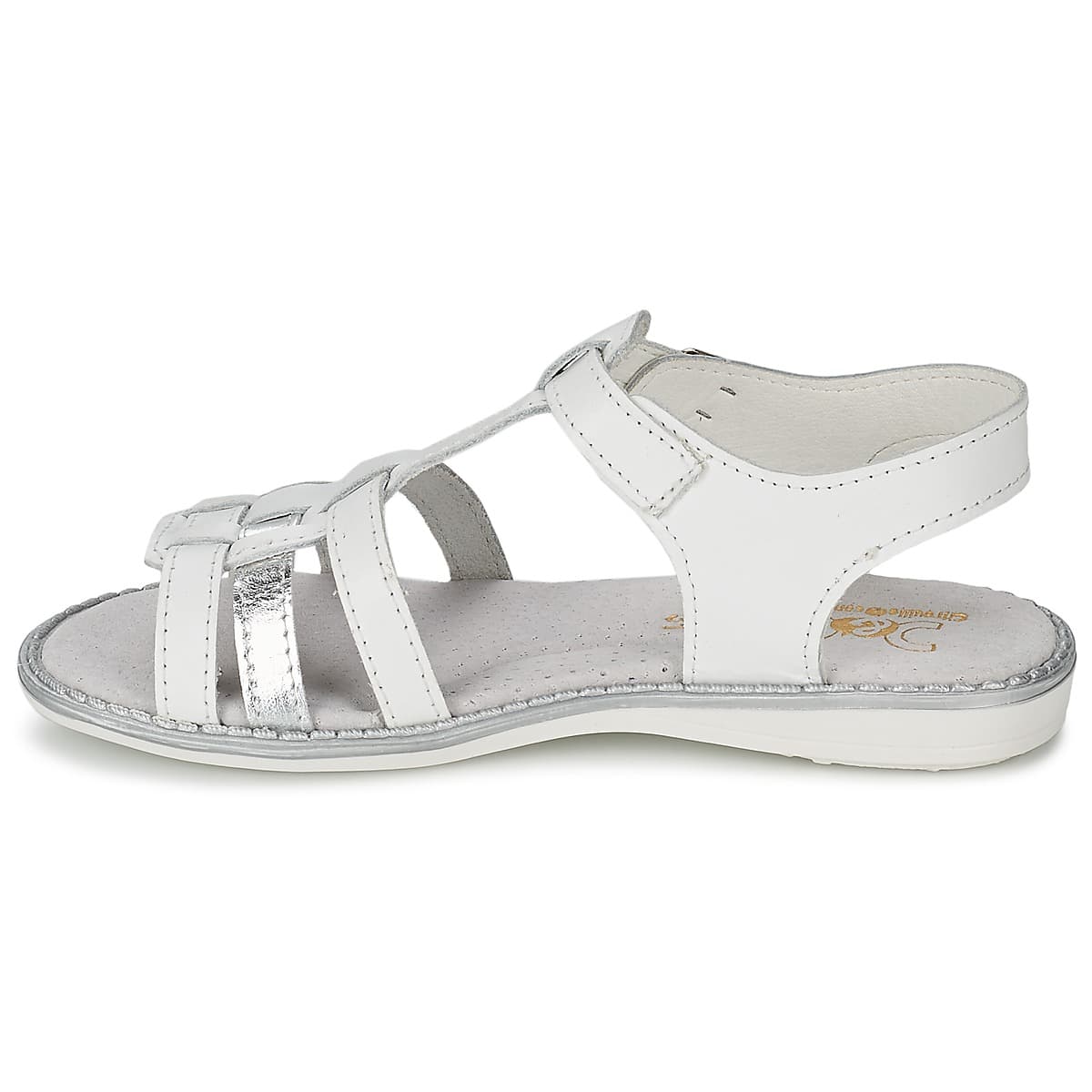 Girls' Sandals Citrouille et Compagnie White