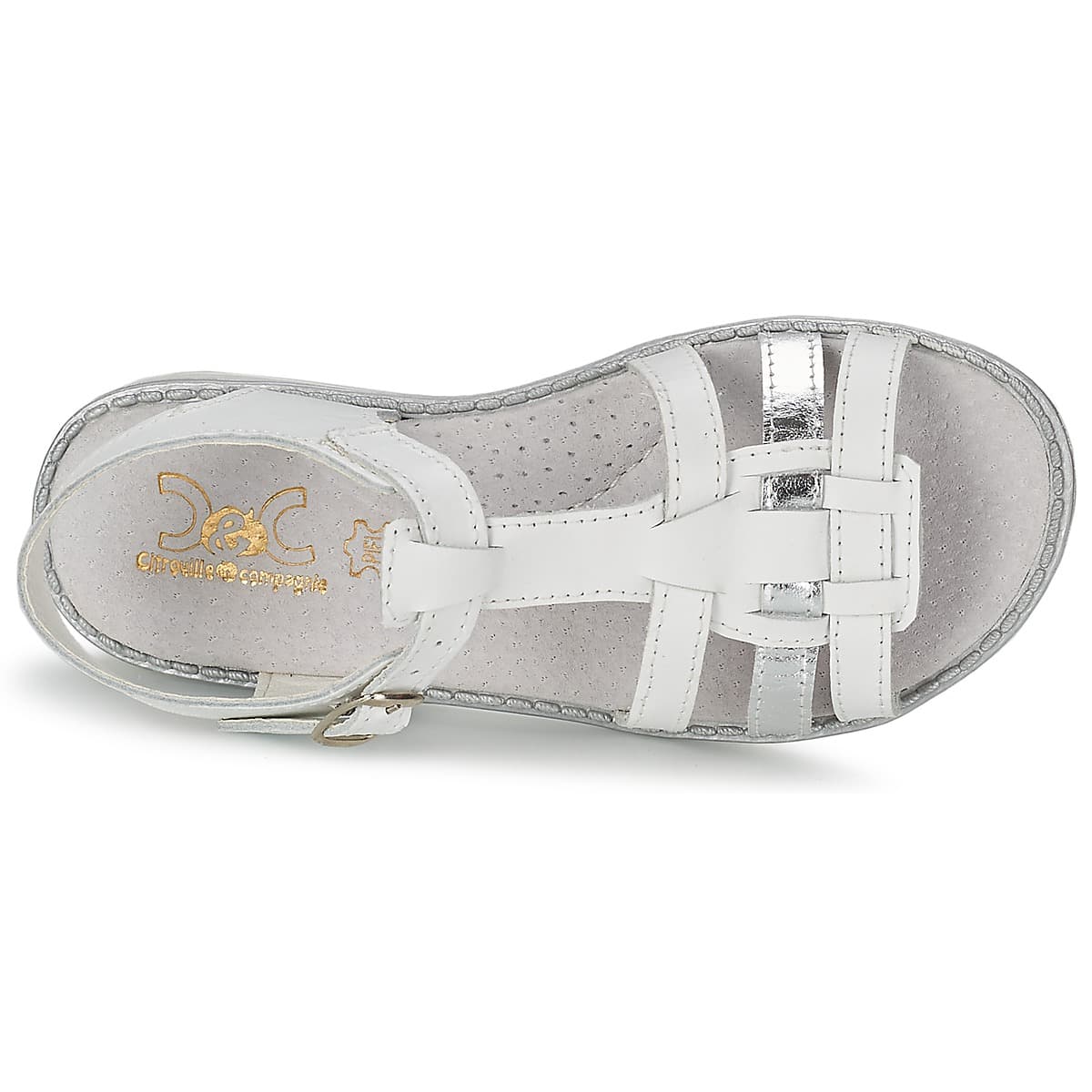 Girls' Sandals Citrouille et Compagnie White