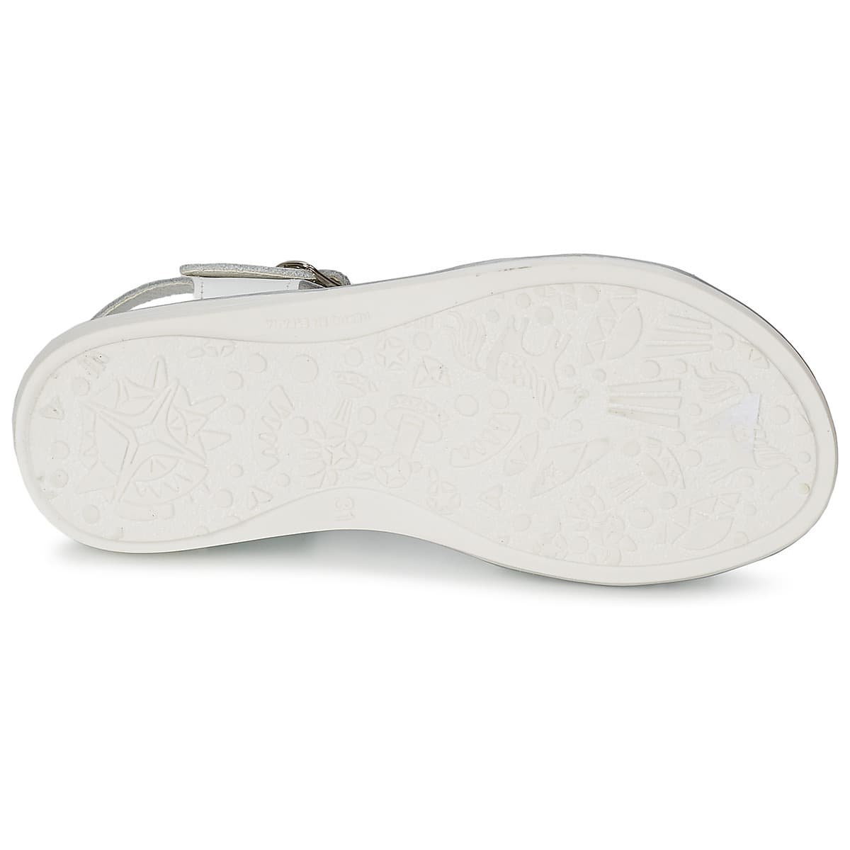 Girls' Sandals Citrouille et Compagnie White