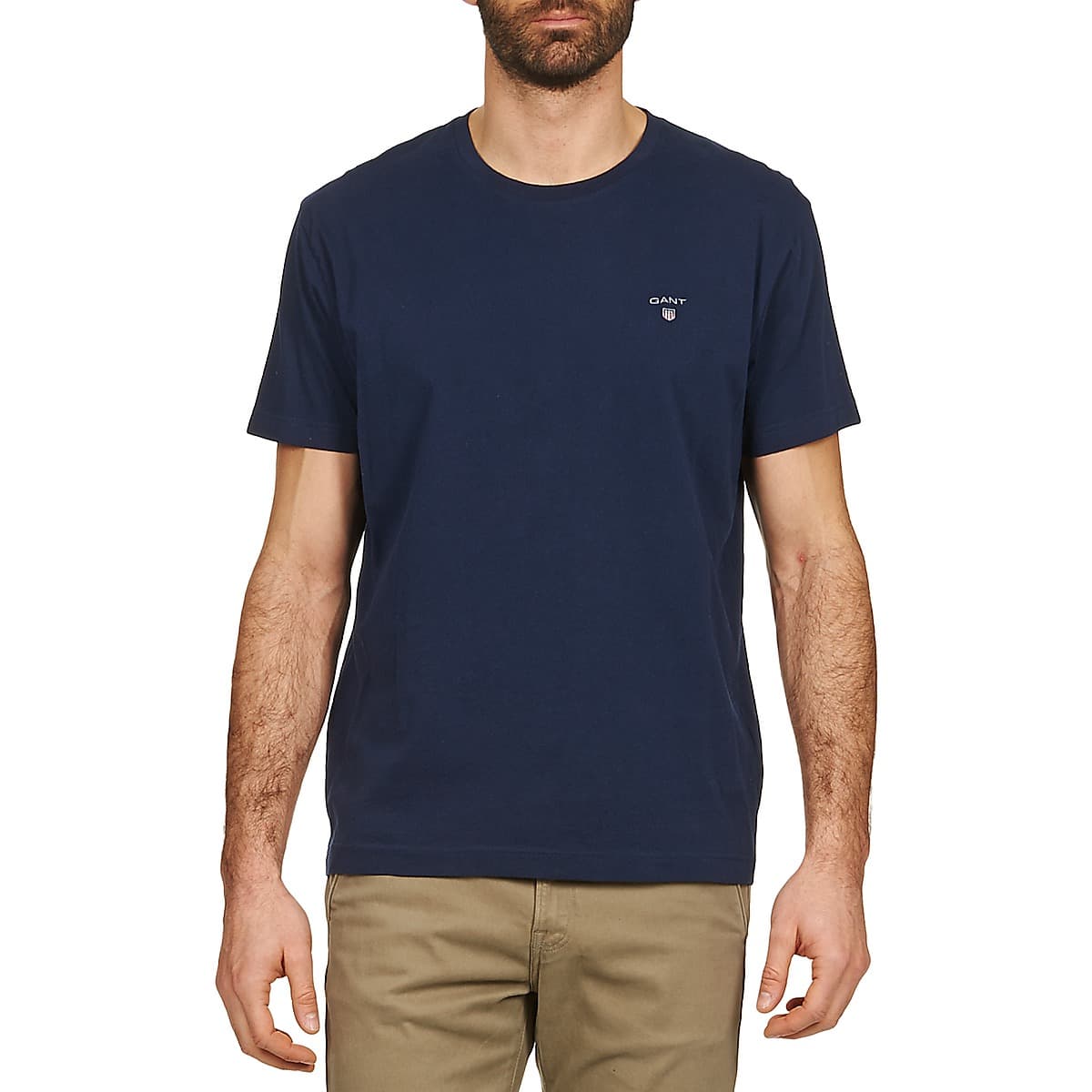 Men's T-Shirts Gant Blue