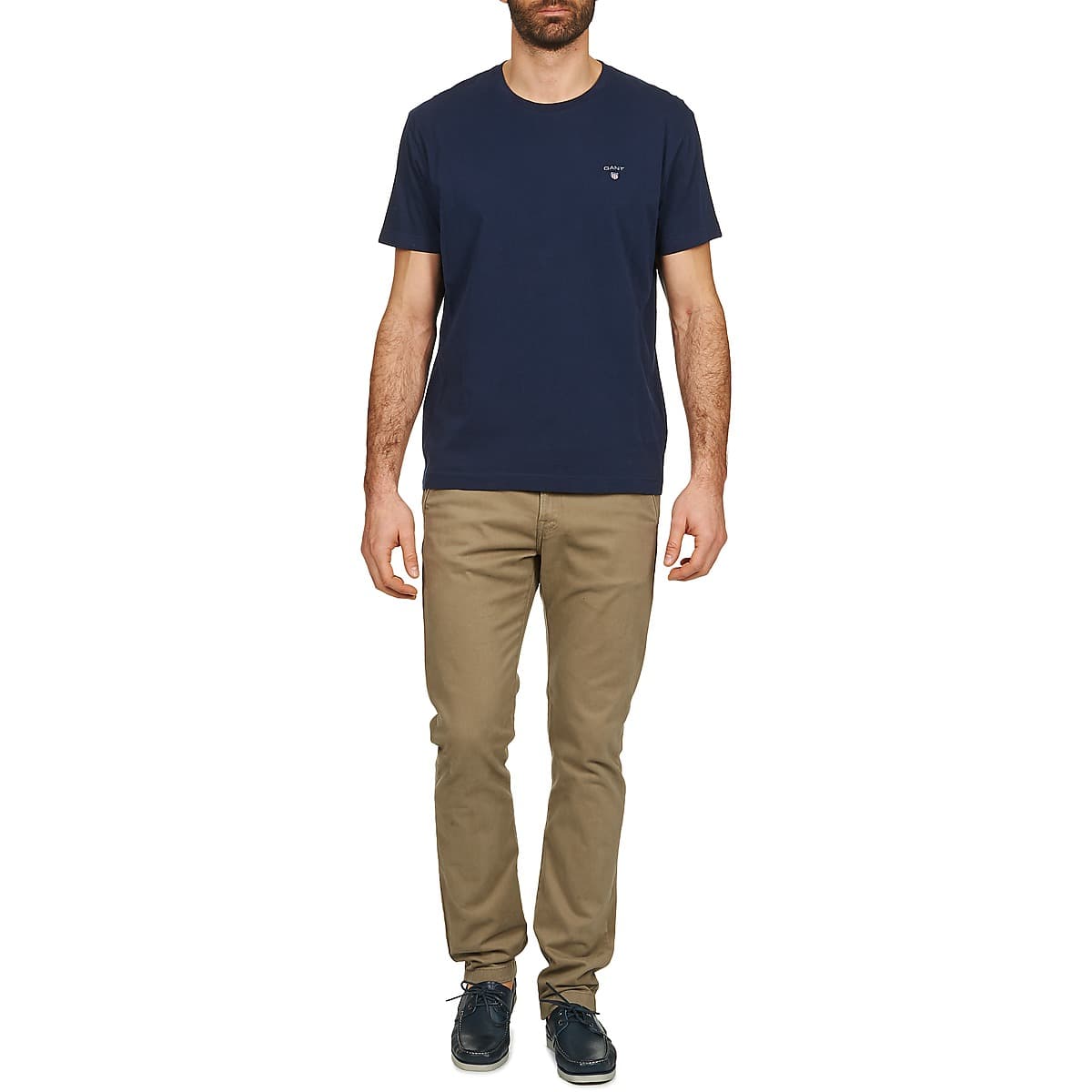 Men's T-Shirts Gant Blue
