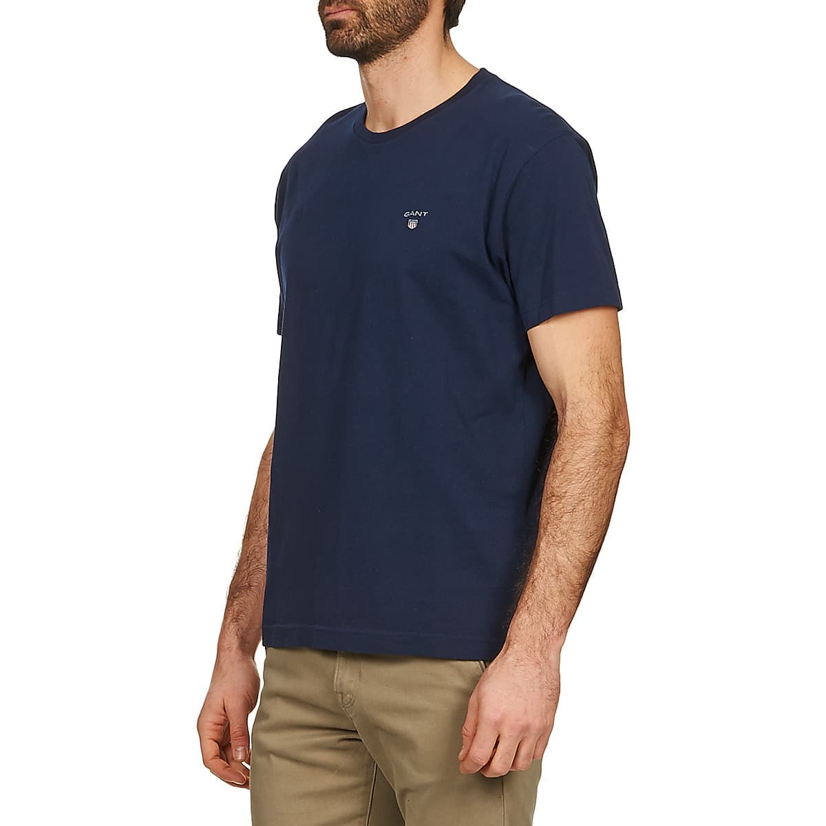Men's T-Shirts Gant Blue