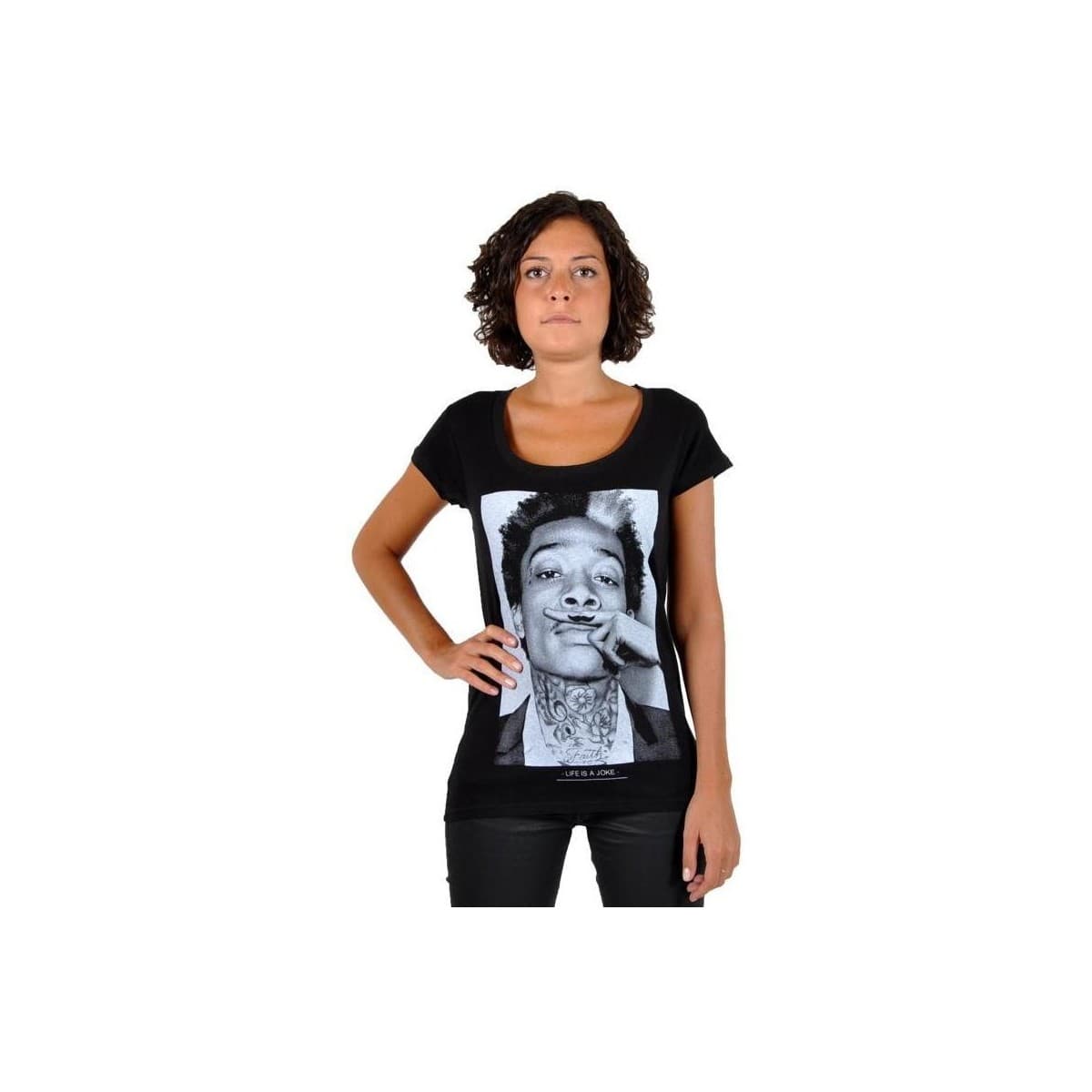 Women's T-Shirts Eleven Paris Black
