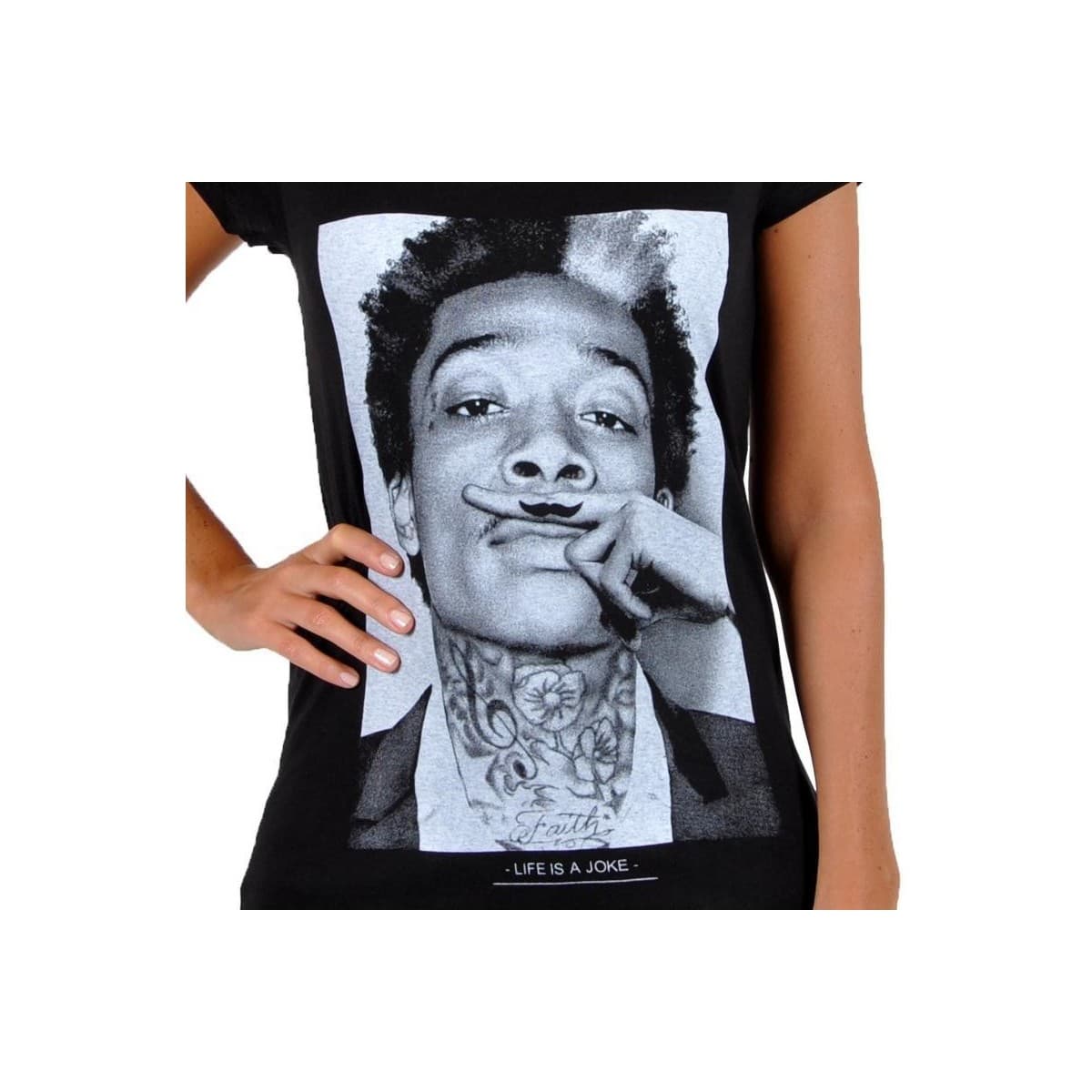 Women's T-Shirts Eleven Paris Black