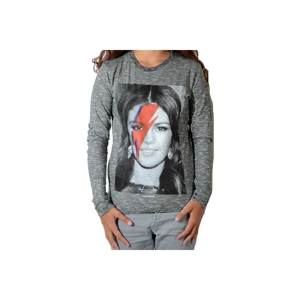 Girls' T-Shirts Eleven Paris Gray