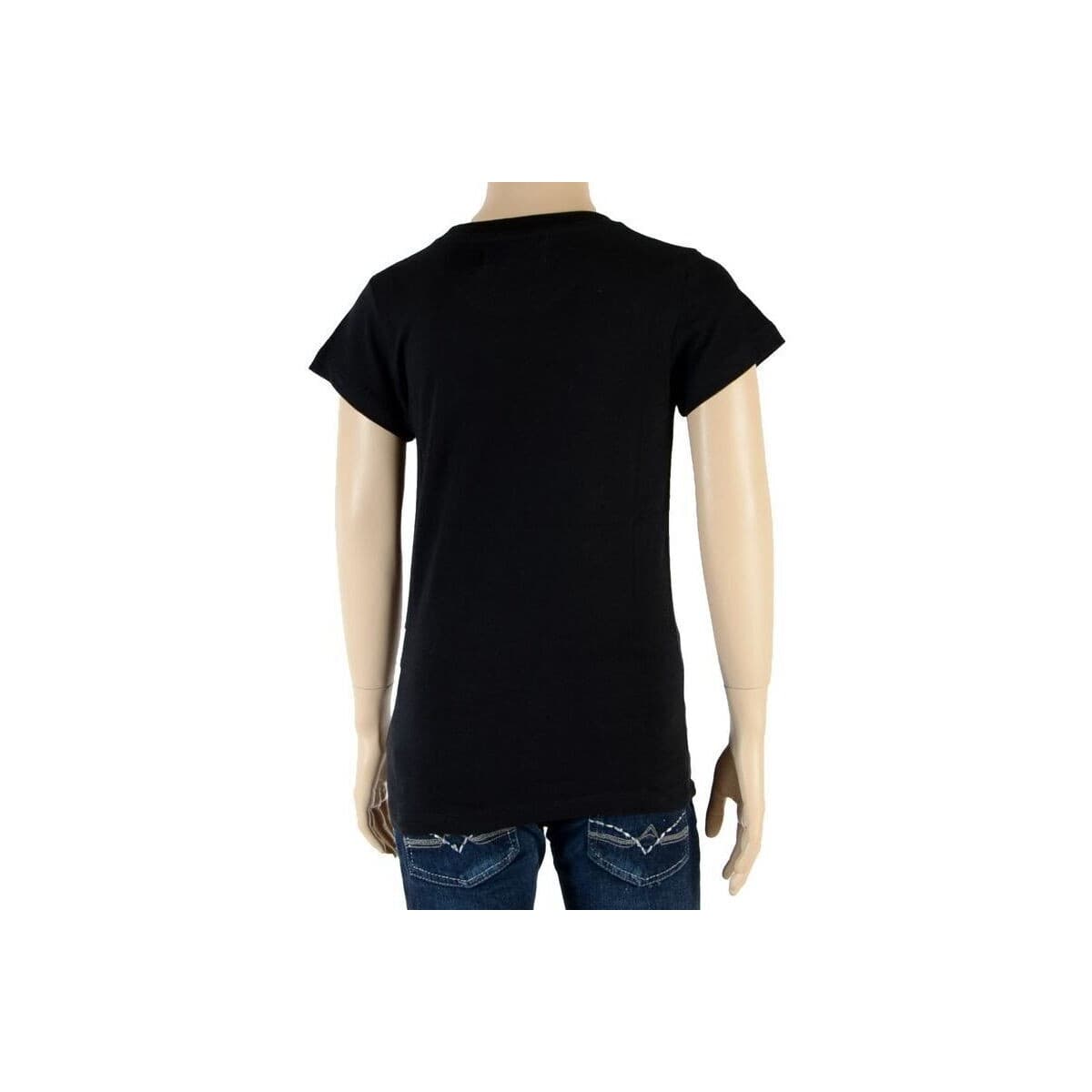 Girls' T-Shirts Eleven Paris Black
