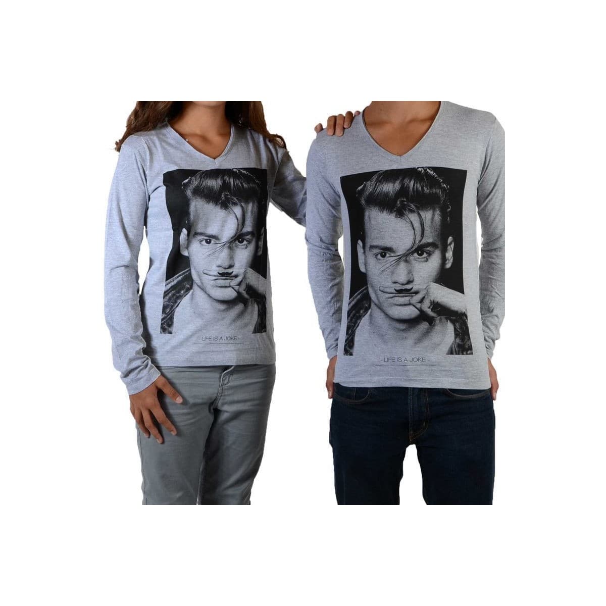 Boys' T-Shirts Eleven Paris Gray