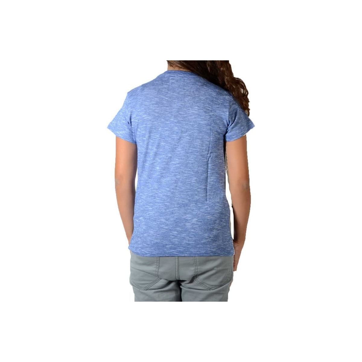 Girls' T-Shirts Eleven Paris Blue