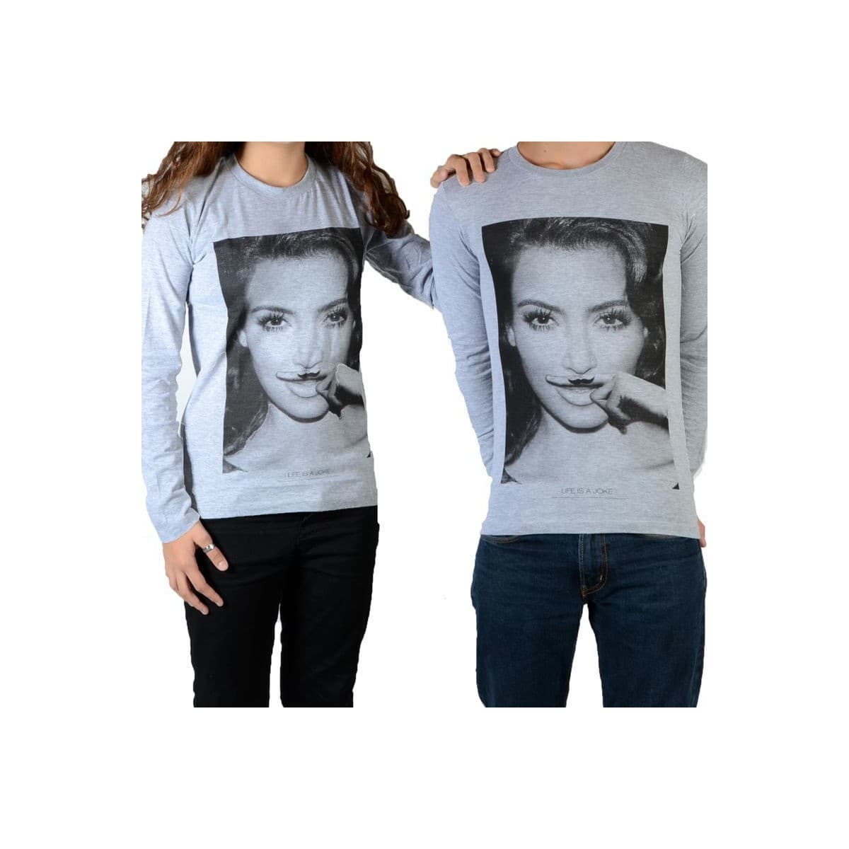 Girls' T-Shirts Eleven Paris Gray