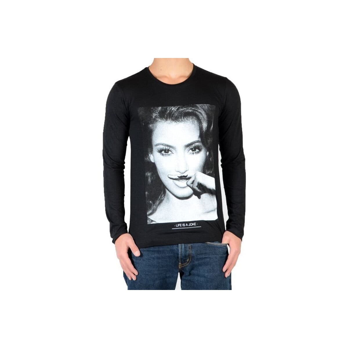 Girls' T-Shirts Eleven Paris Black