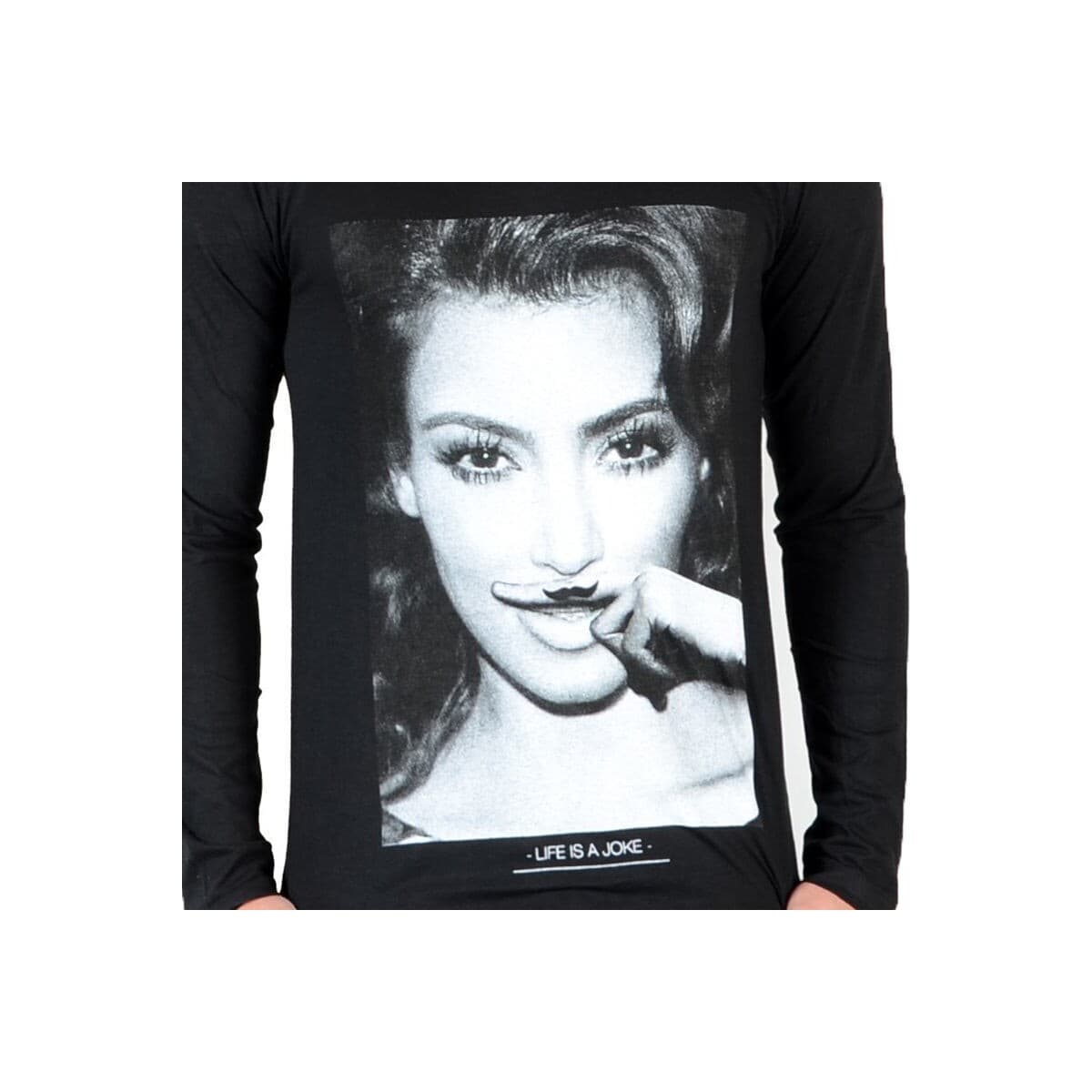 Girls' T-Shirts Eleven Paris Black