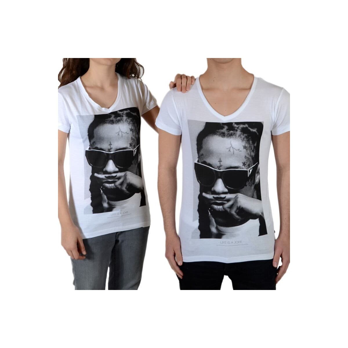 Girls' T-Shirts Eleven Paris White