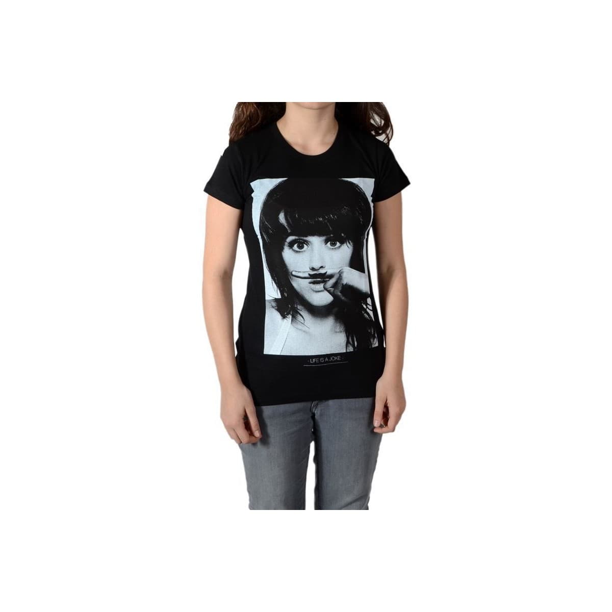 Girls' T-Shirts Eleven Paris Black