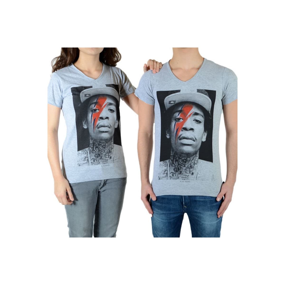 Girls' T-Shirts Eleven Paris Gray