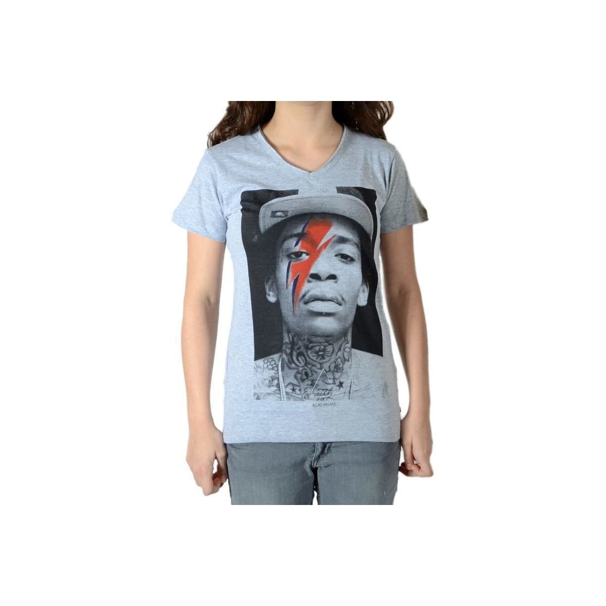 Girls' T-Shirts Eleven Paris Gray