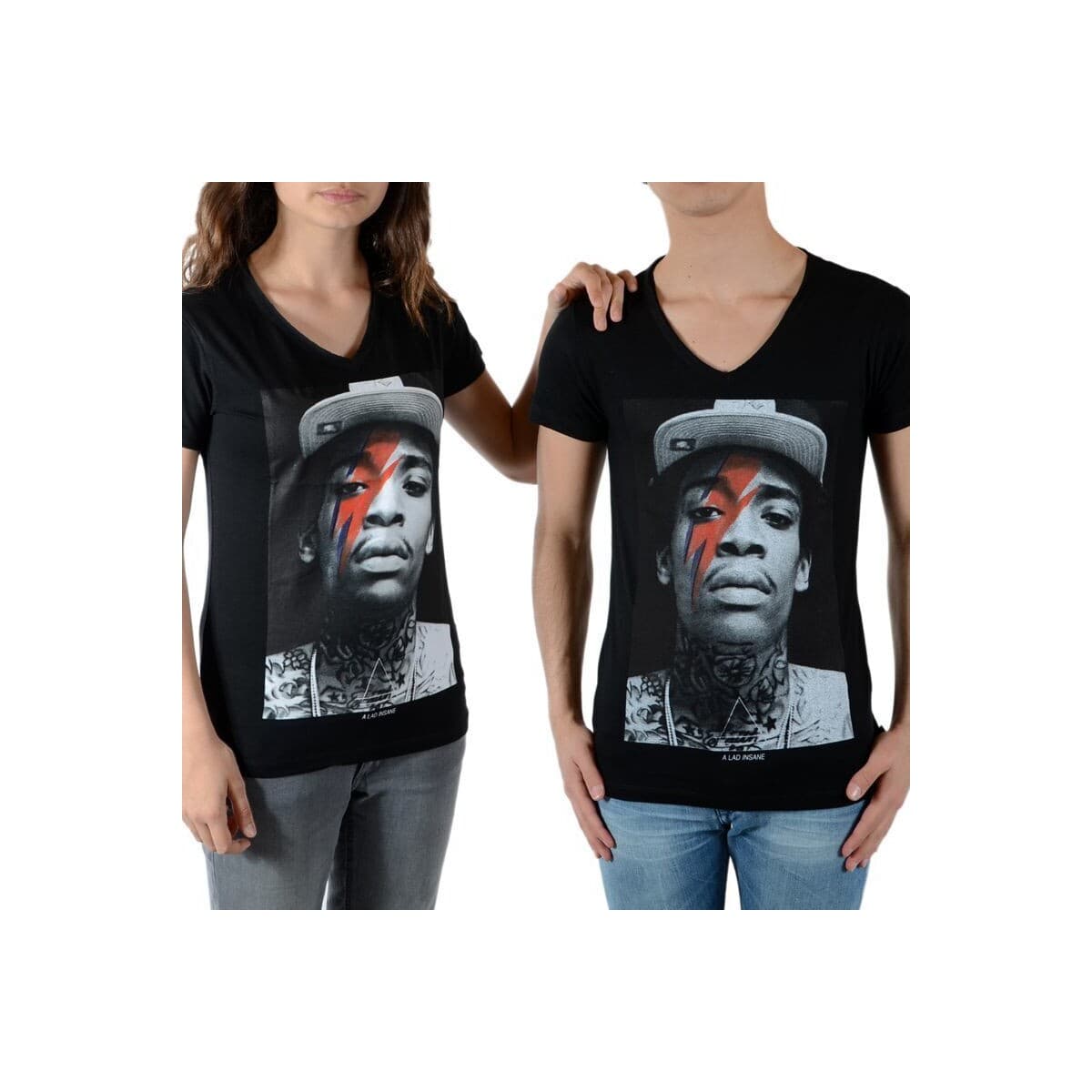 Girls' T-Shirts Eleven Paris Black