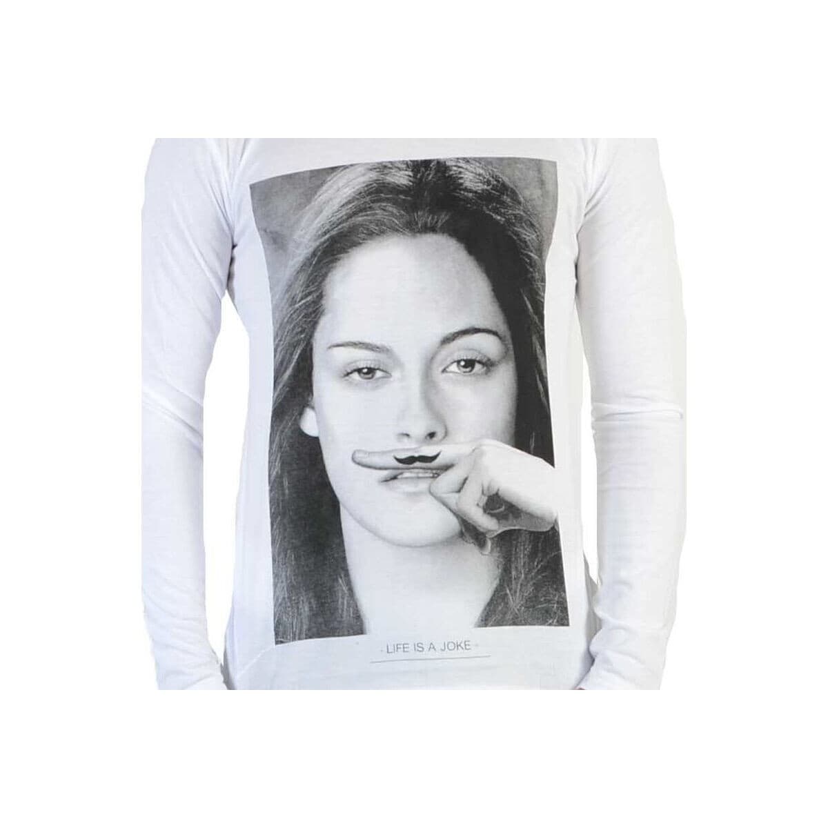 Girls' T-Shirts Eleven Paris White