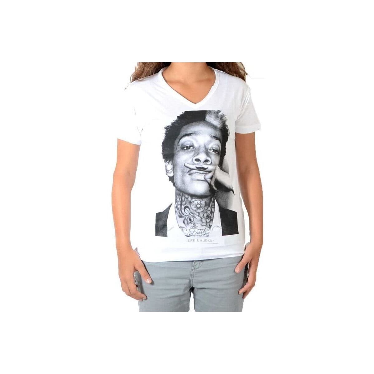 Girls' T-Shirts Eleven Paris White