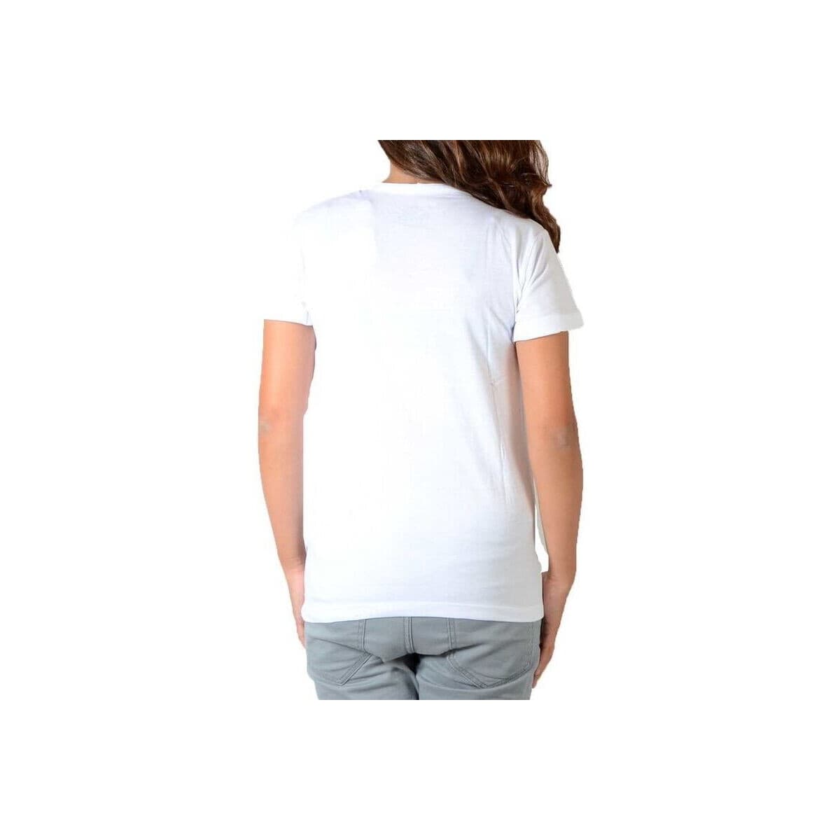 Girls' T-Shirts Eleven Paris White