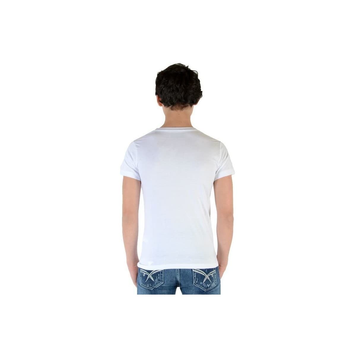 Boys' T-Shirts Eleven Paris White