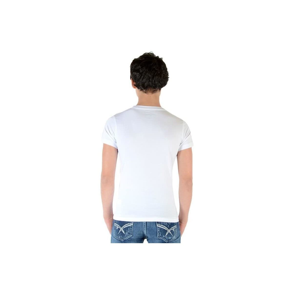 Boys' T-Shirts Eleven Paris White