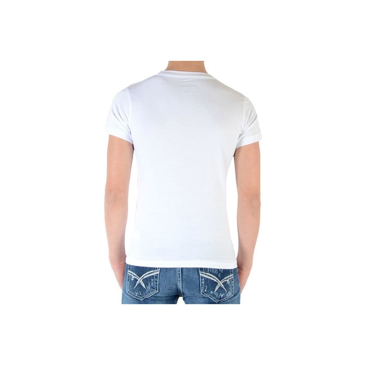 Boys' T-Shirts Eleven Paris White