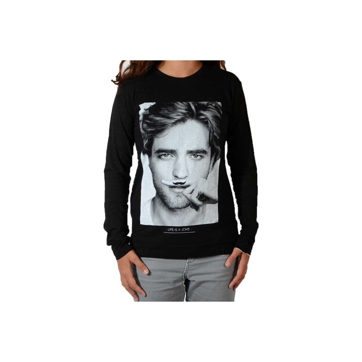 Girls' T-Shirts Eleven Paris Black