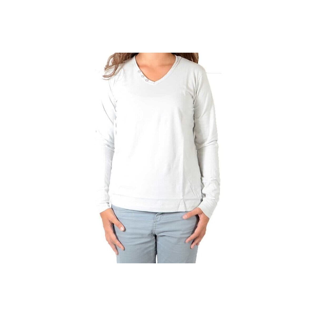 Girls' T-Shirts Eleven Paris White