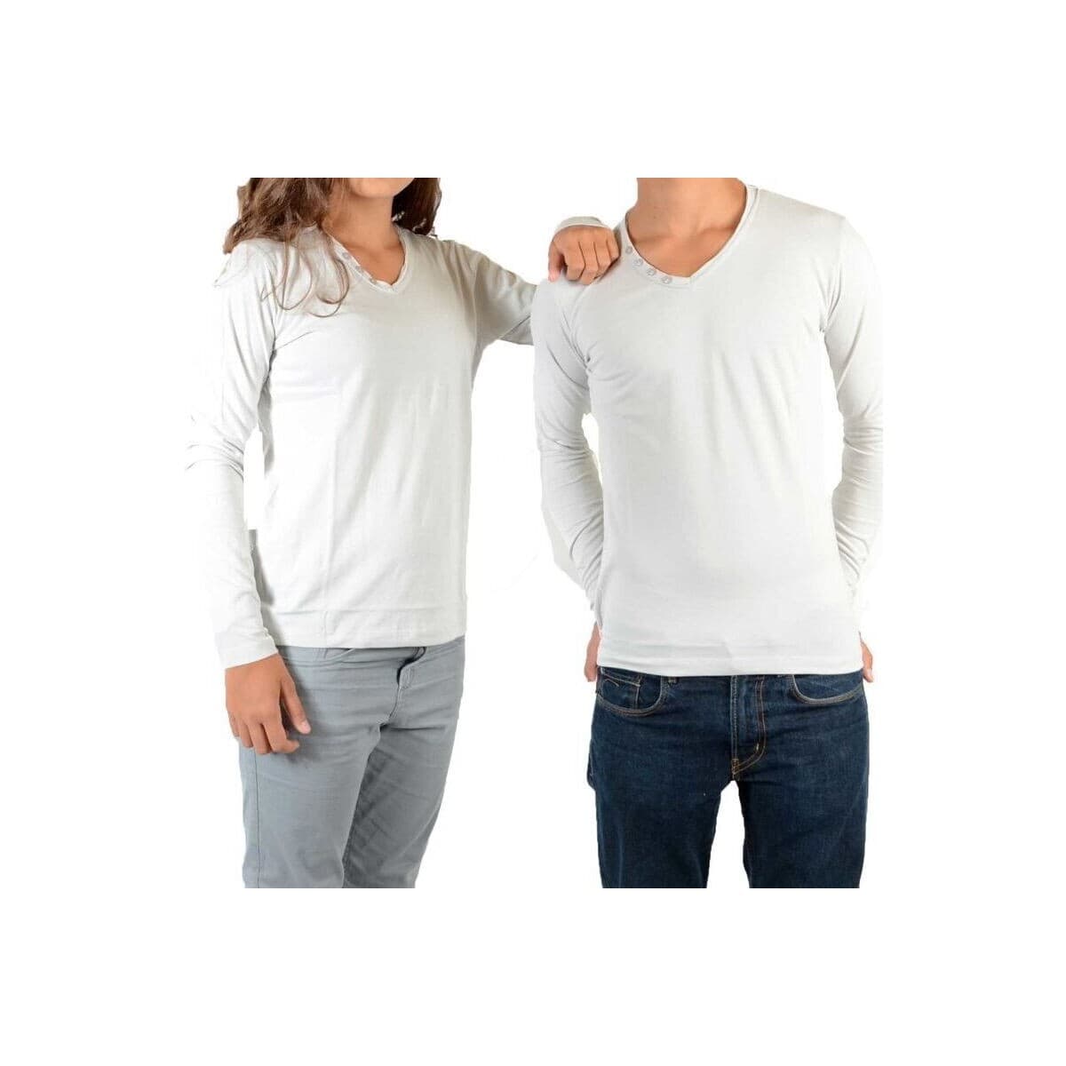 Girls' T-Shirts Eleven Paris White