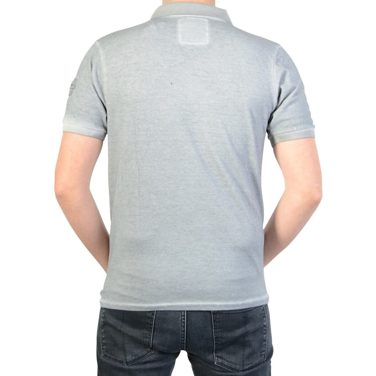 Men's Polo Shirts Geographical Norway Gray